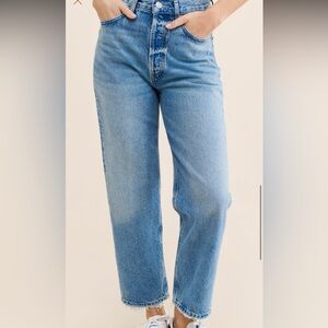 AGOLDE 90’s High Rise Cropped Jeans